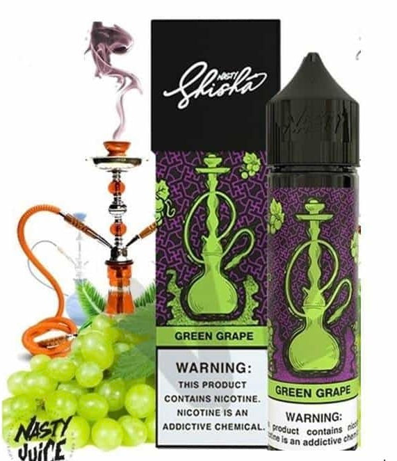 Nasty Shisha 3mg - Green Grape