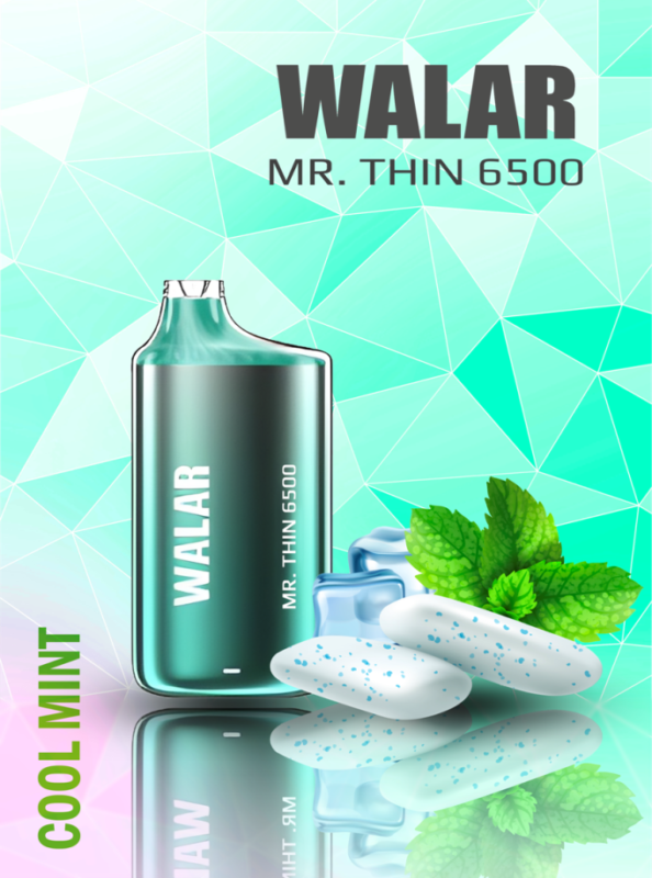 Walar Mr. Thin 6500 - Cool Mint