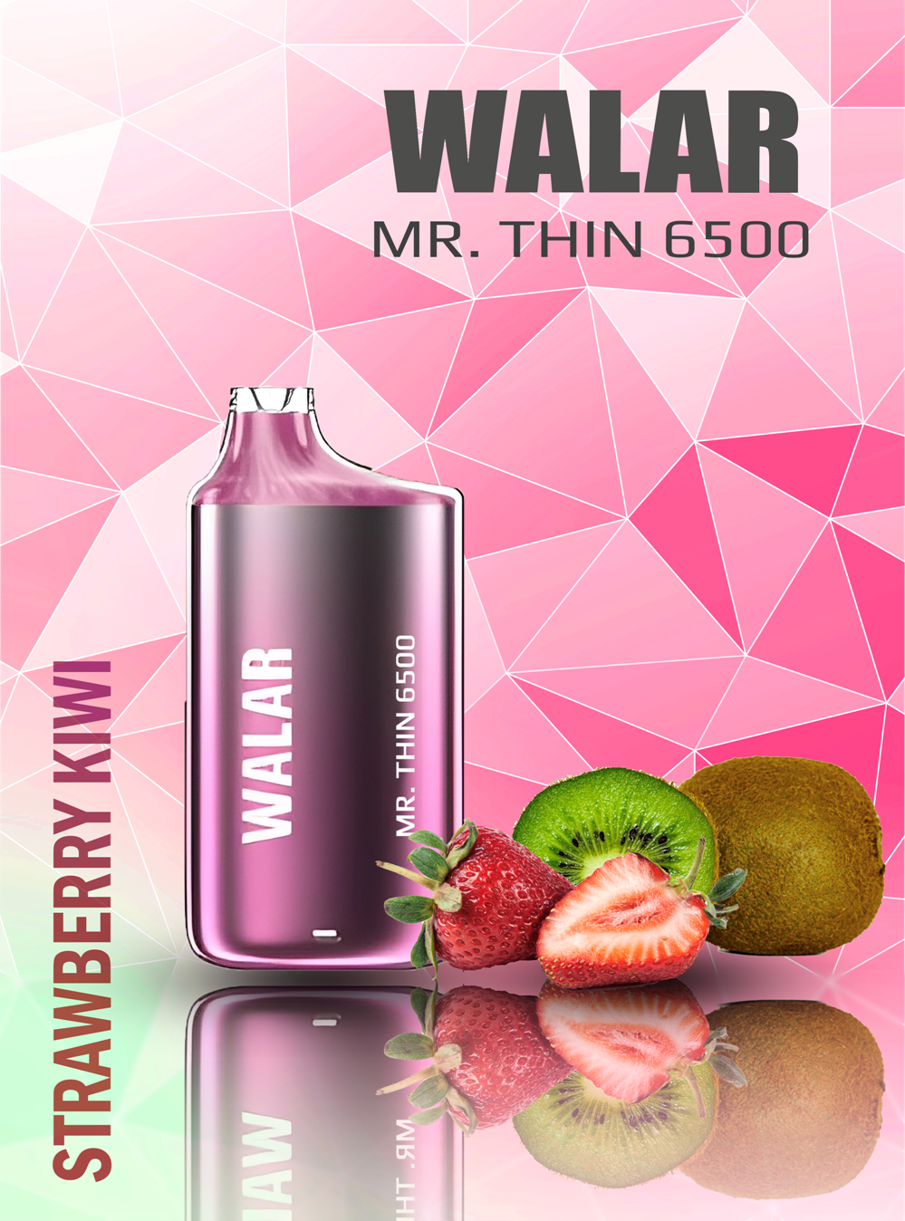 Walar Mr. Thin 6500 - Strawberry Kiwi