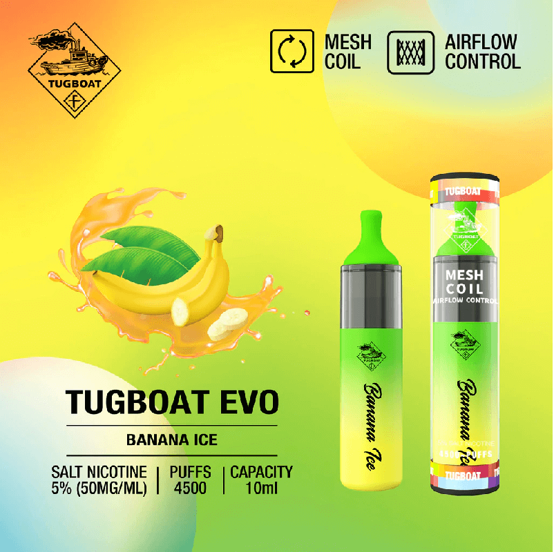 TUGBOAT Evo - Banana Ice