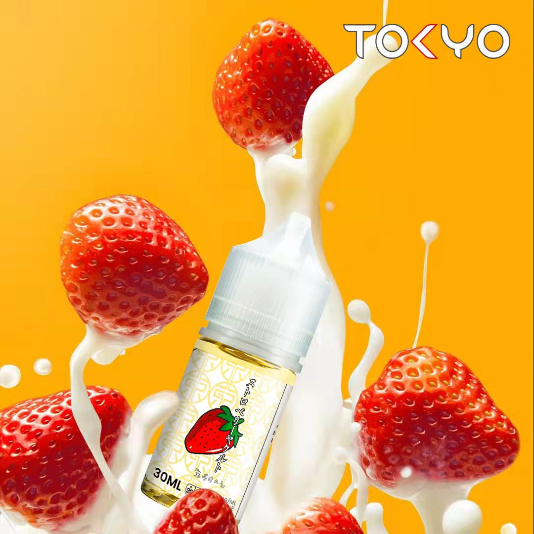 Tokyo 30mg - Iced Strawberry Yakult