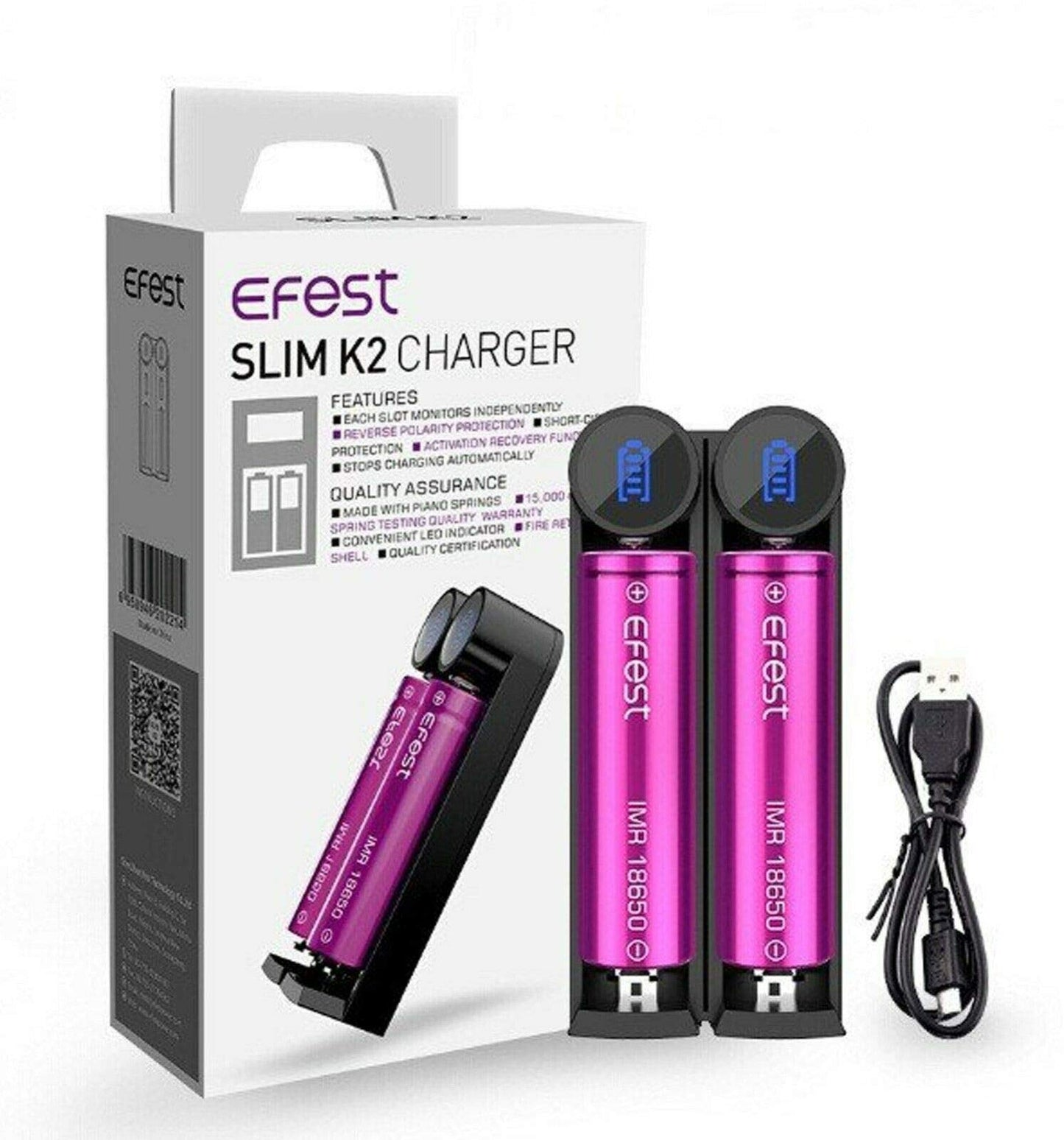 Efest Slim K2 Charger