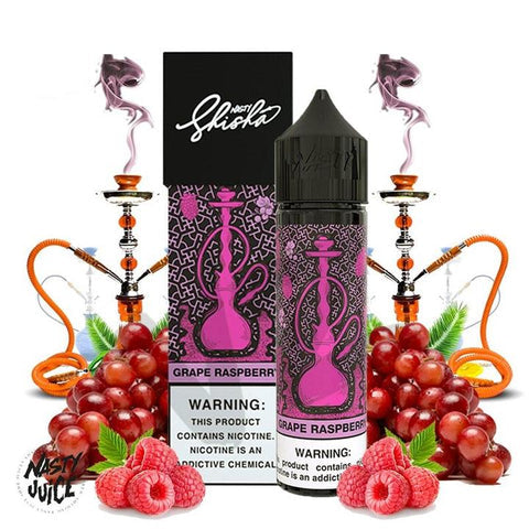 Nasty Shisha 3mg - Grape Raspberry