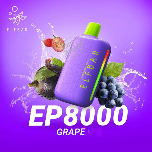 elfbar 8k 5%-grape ice