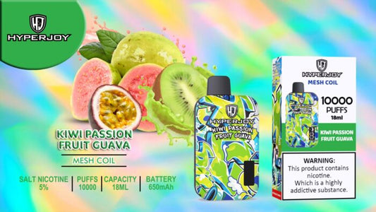 Hyperjoy - Kiwi Passion Fruit Guava