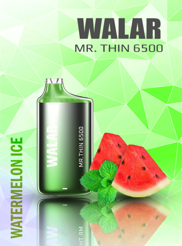 Walar Mr. Thin 6500 - Watermelon Ice