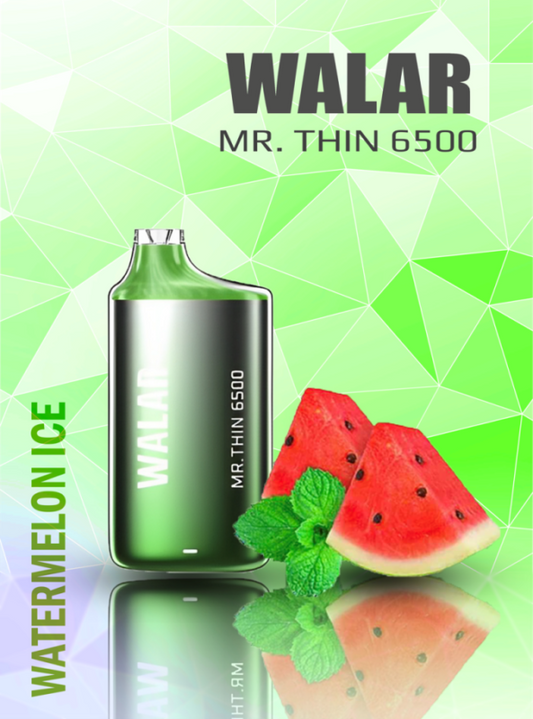 Walar Mr. Thin 6500 - Watermelon Ice
