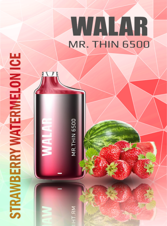 Walar Mr. Thin 6500 - Strawberry Watermelon