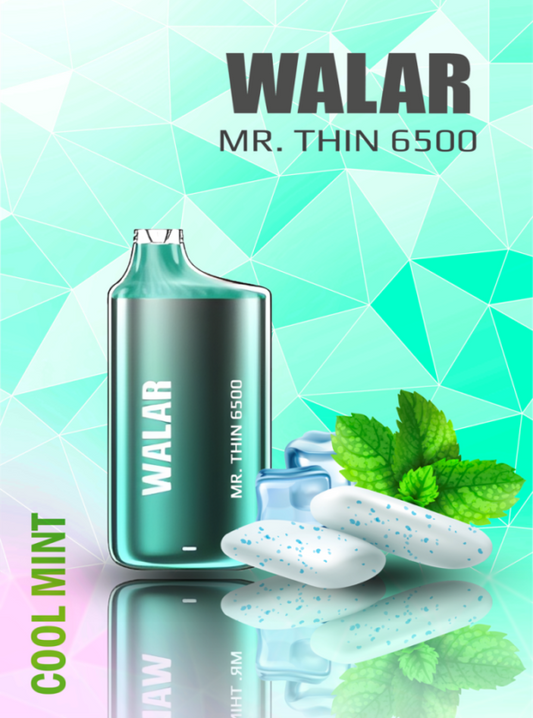 Walar Mr. Thin 6500 - Cool Mint