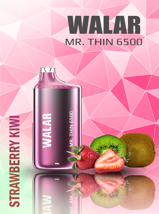 Walar Mr. Thin 6500 - Strawberry Kiwi