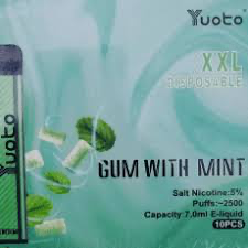 Yuoto XXL - Gum with Mint