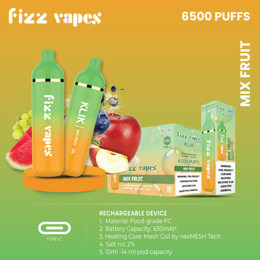 Fizz Vape Klik - Mix Fruit