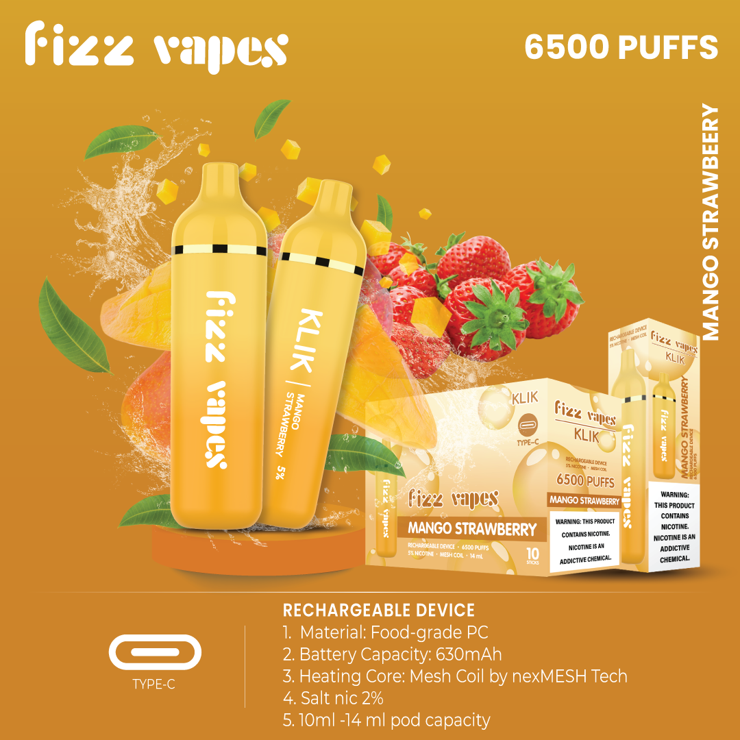 Fizz Vape Klik - Mango Strawberry