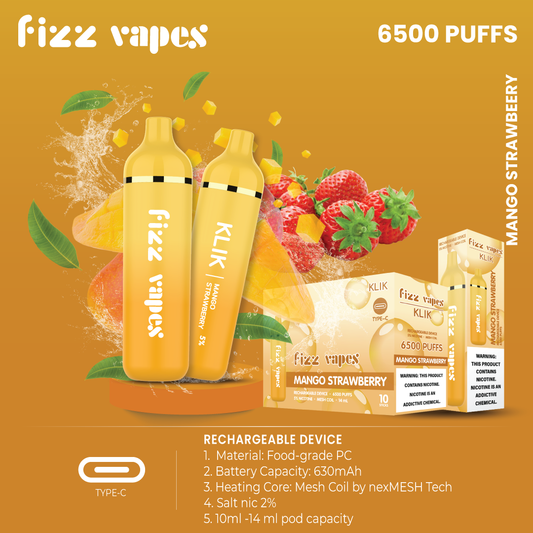 Fizz Vape Klik - Mango Strawberry