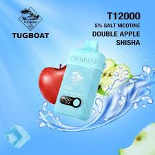 TUGBOAT T12000 - Double Apple Shisha