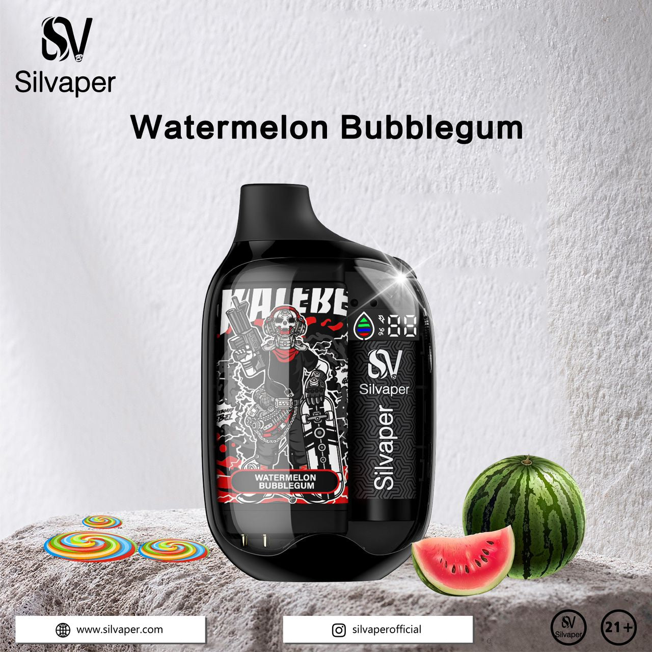 Silva Dream 10000- Watermelon Bubblegum