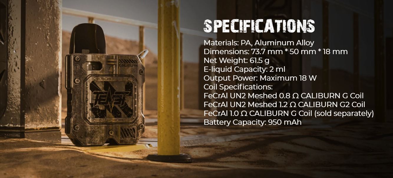 Caliburn Tenet Koko - Copper