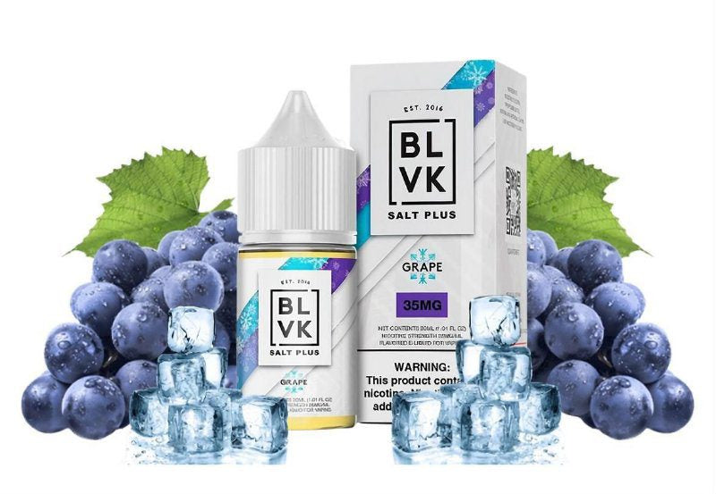 BLVK Salt Plus 35mg - Grape Ice