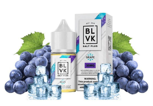 BLVK Salt Plus 35mg - Grape Ice