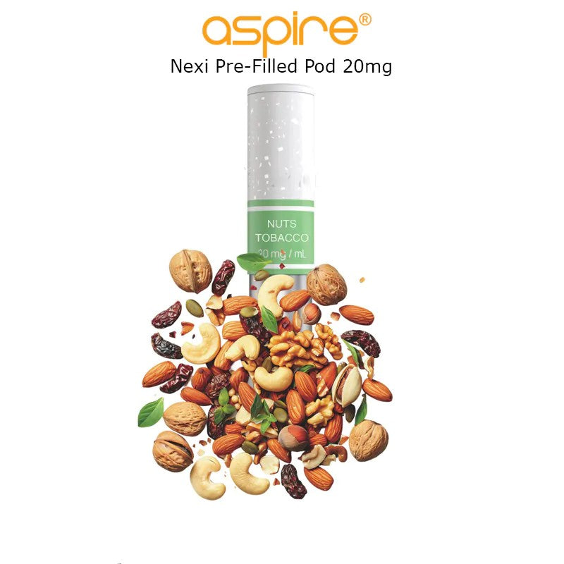 aspire nexi pod - nuts tobacco