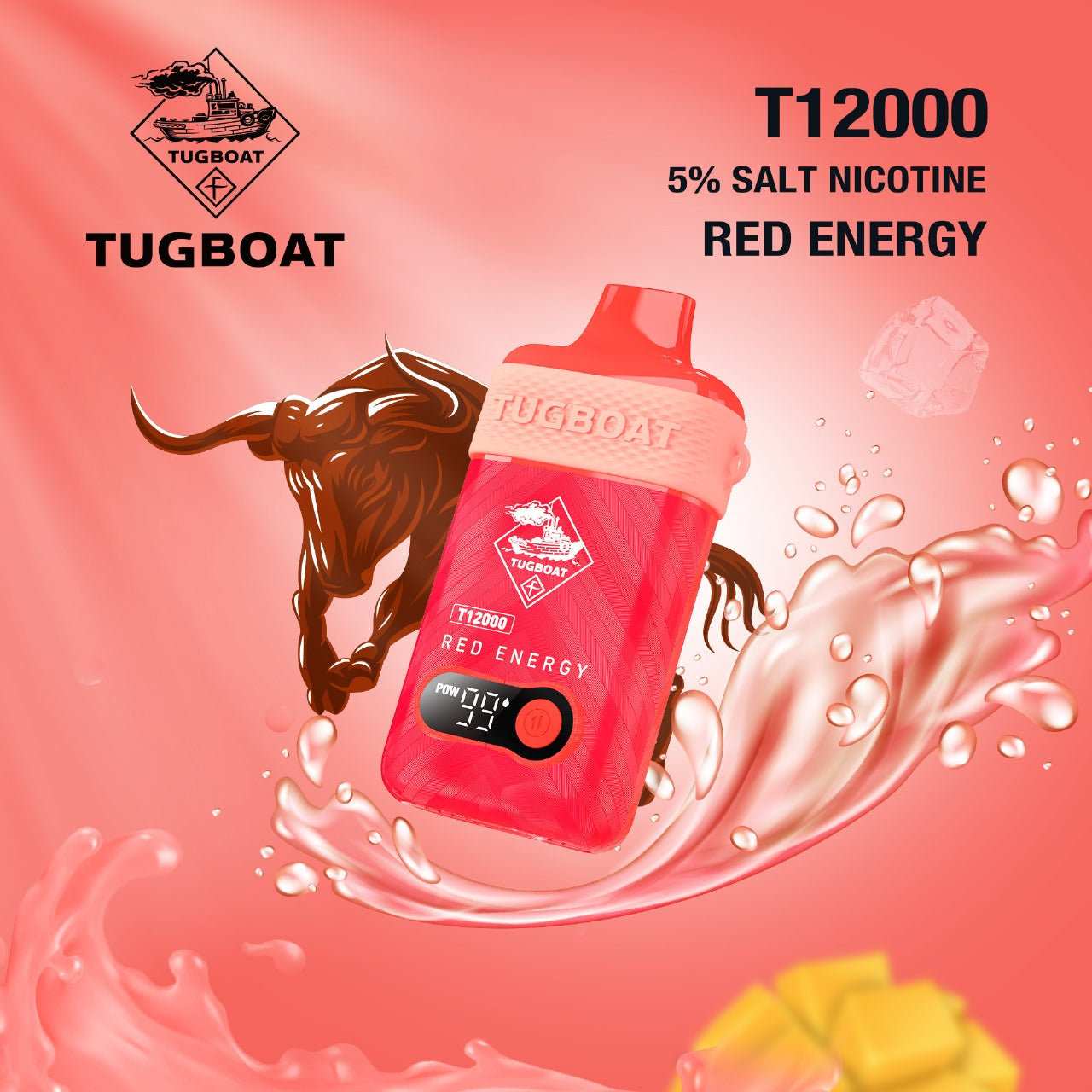 TUGBOAT T12000 - Red Energy